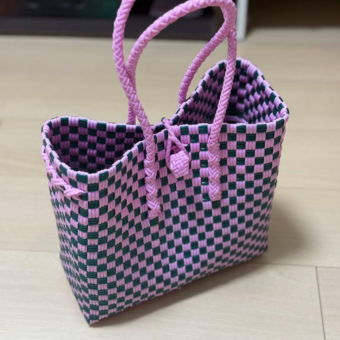 mekearisa メケアリサ　gummybag　s ピンク グリーン 70's