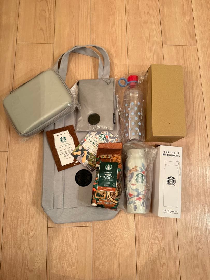 スターバックス 2026 福袋 抜き取りなし フルセット ダンボール込 スタバ