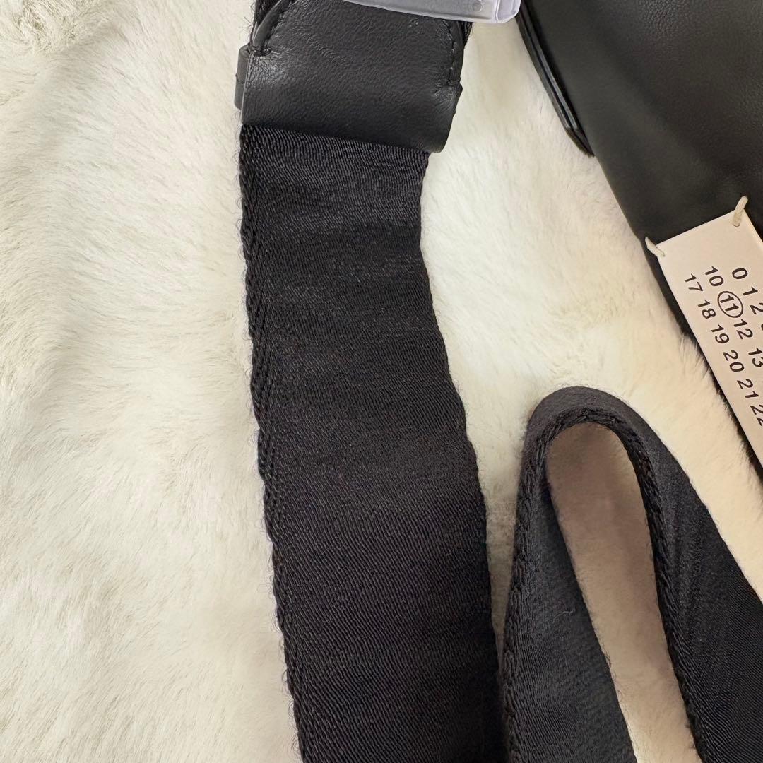 美品 メゾンマルジェラ グラムスラム レザー ボディバッグ ウエストポーチ