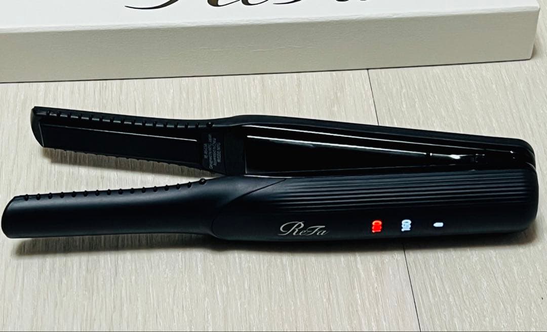 リファ フィンガーアイロン ST ブラック ヘアアイロン ReFa