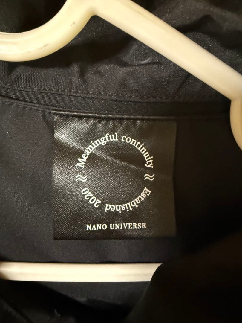 ナノユニバース HOTOPIA ショートモッズコート ヒーター付き 定価5万