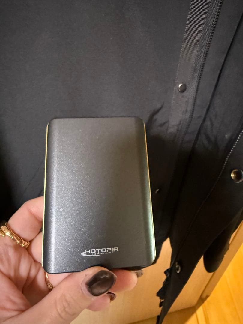 ナノユニバース HOTOPIA ショートモッズコート ヒーター付き 定価5万