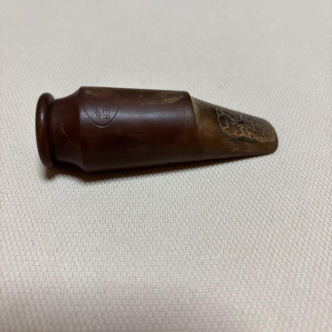 USAのブッシャー製アルト・サックスス用マウスピース ブラウン