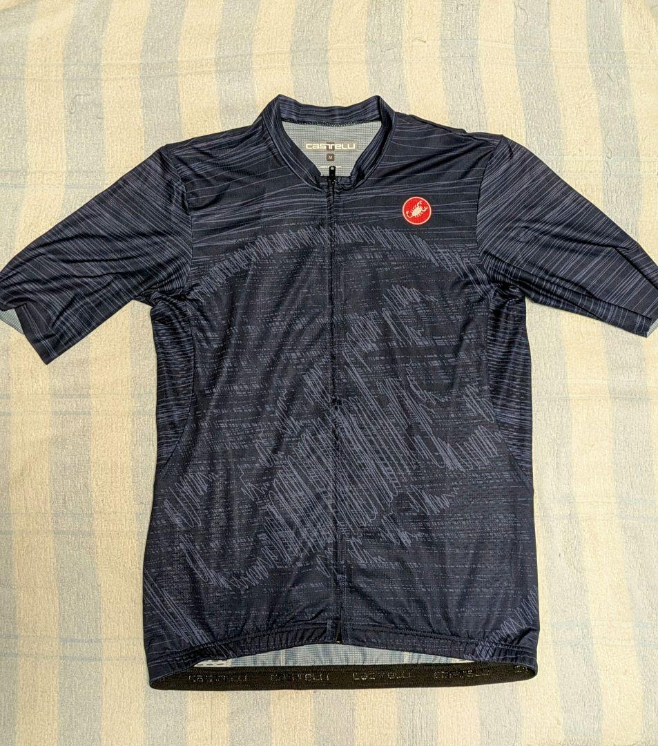 Castelli サイクルジャージ M ブルー(限定)