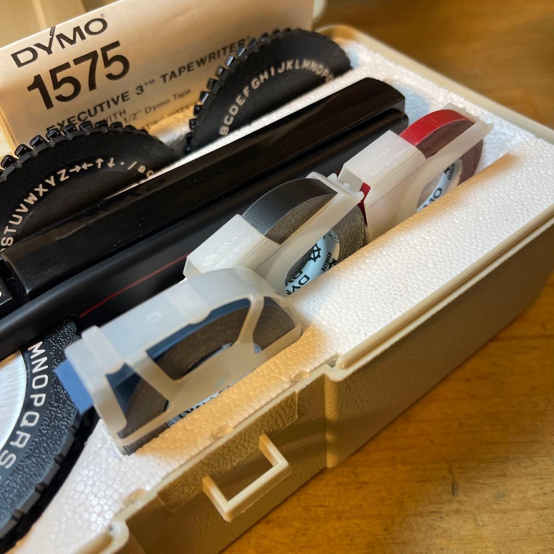 ■製品保証・未使用■ 【マットブラック】ダイモ DYMO 1575 185-3