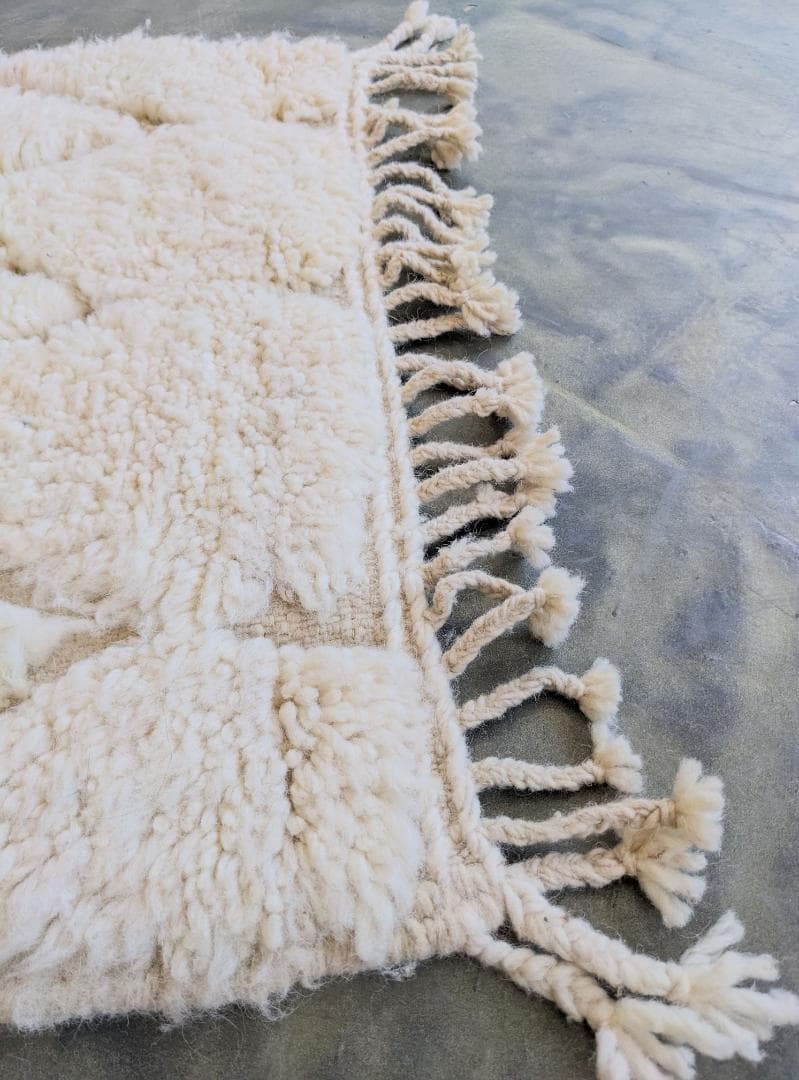 【週末限定セール】新品未使用モロッコミニベニワレンラグ-No.20 62×108