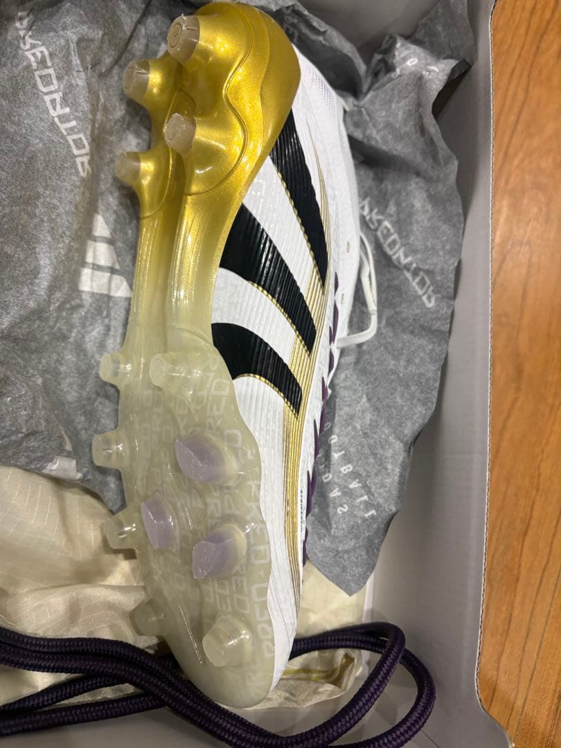 極美品 プレデター エリート HG/AG 26.5cm アディダス JR4489