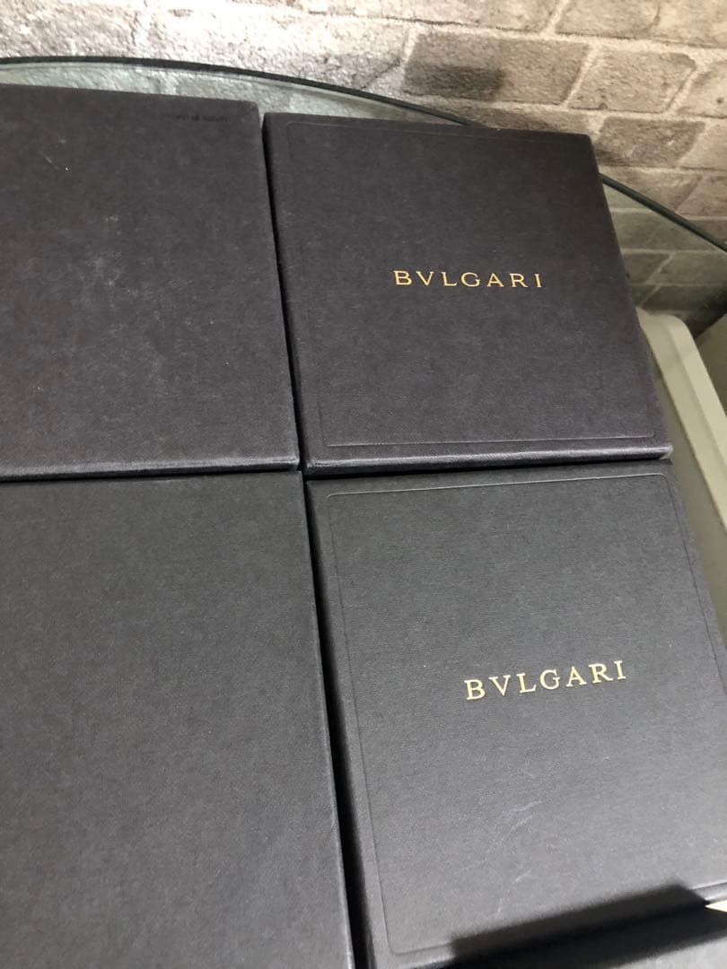 最終価格　ブルガリ　ネックレスケース　リングケース　ピアスケース
