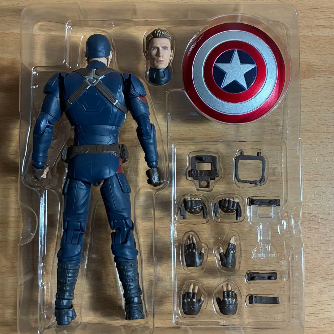 フィギュアーツ　アイアンマン　マーク46 キャプテンアメリカ　シビルウォー