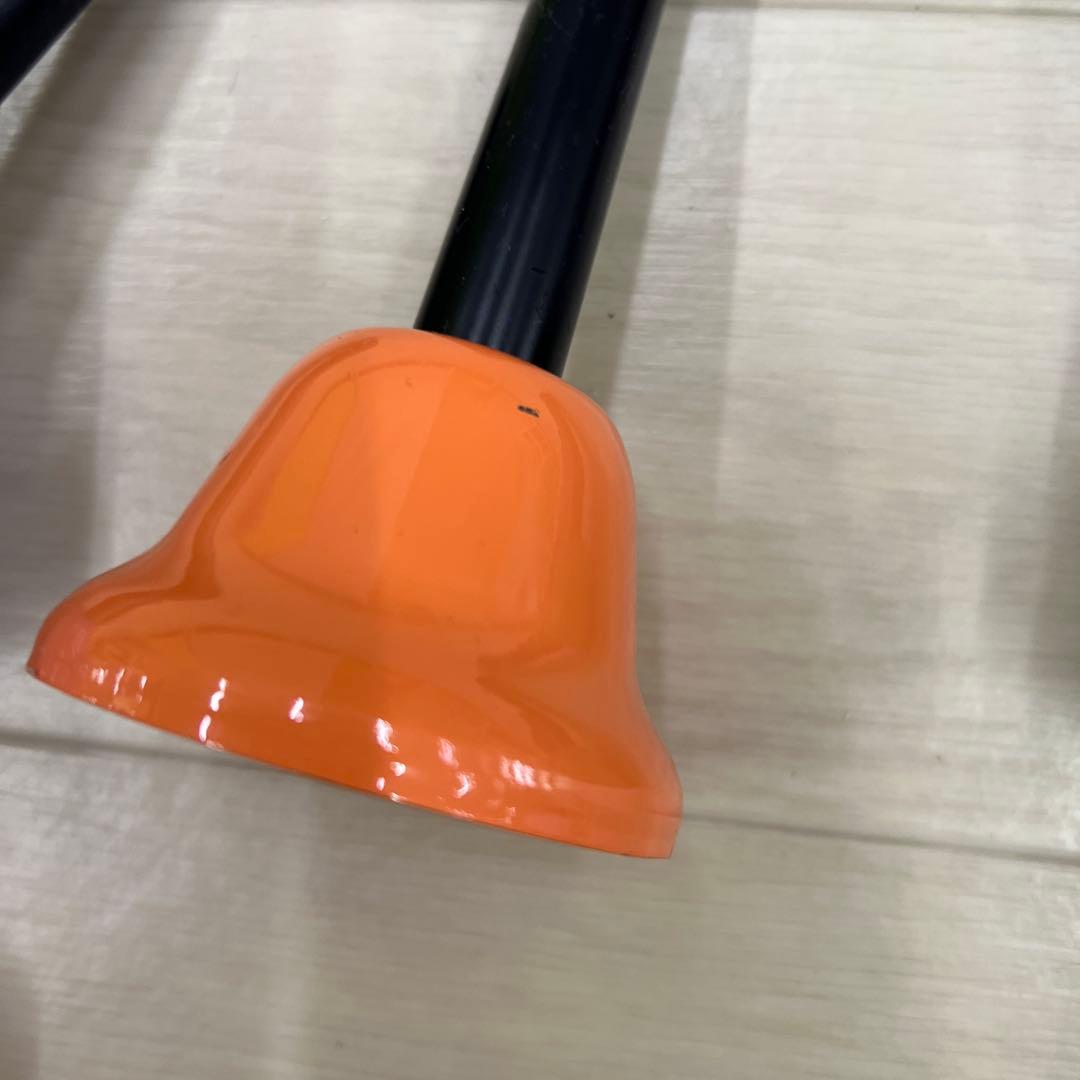 ハンドベルセット カラフル 10個 音階付き