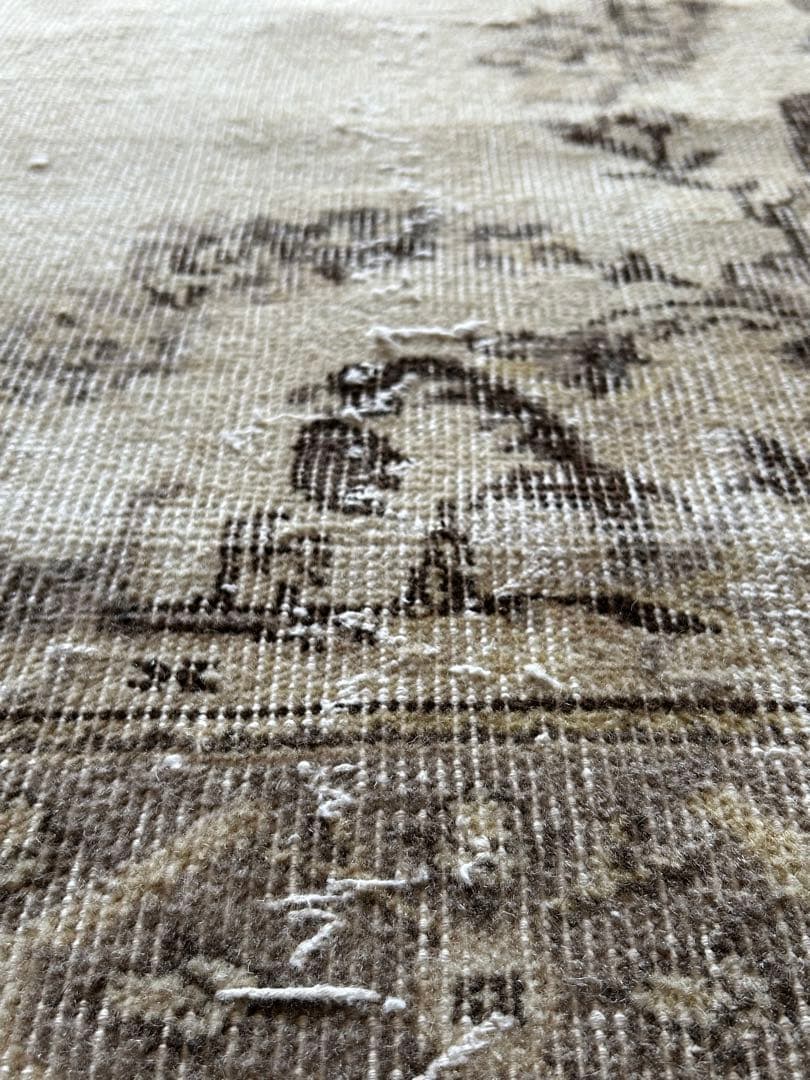 超大判 266×157 shabby chic トルコ ヴィンテージラグ