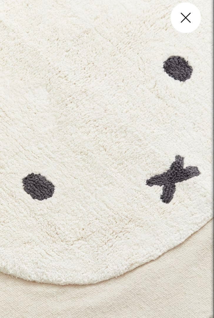 ミッフィー H＆M ラグ