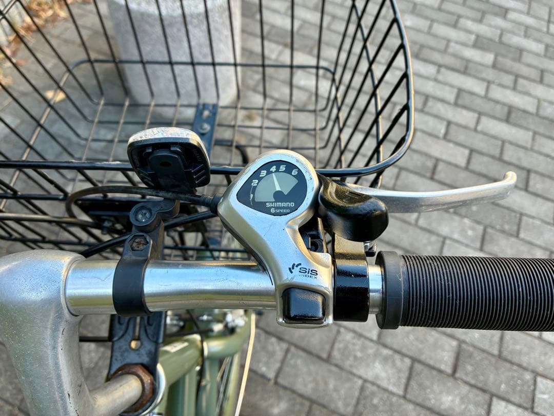 アサヒサイクル ミニベロ マットグリーンSCH206 20インチ　　東京