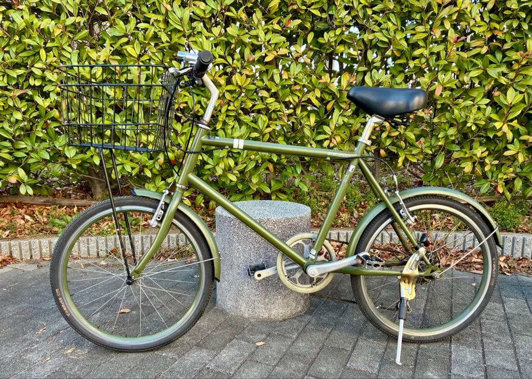 アサヒサイクル ミニベロ マットグリーンSCH206 20インチ　　東京