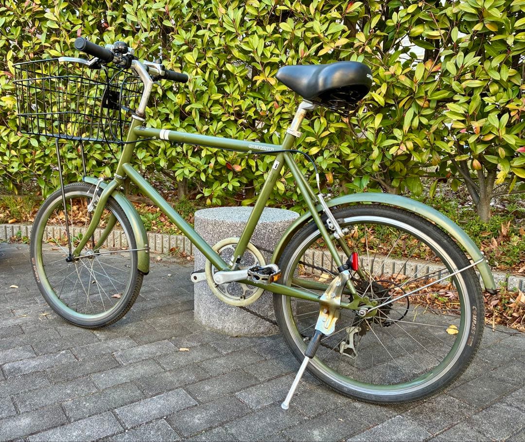 アサヒサイクル ミニベロ マットグリーンSCH206 20インチ　　東京
