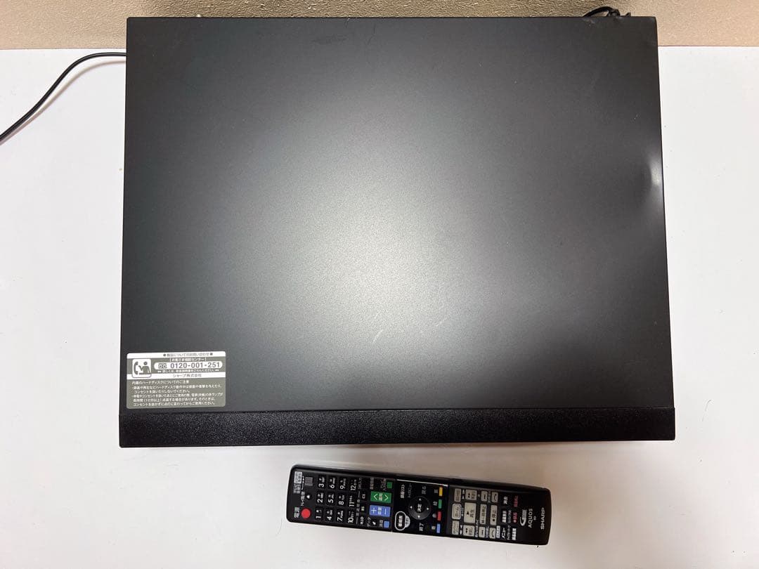 VHS・DVDレコーダー SHARP DV-ACV52 ギア交換品