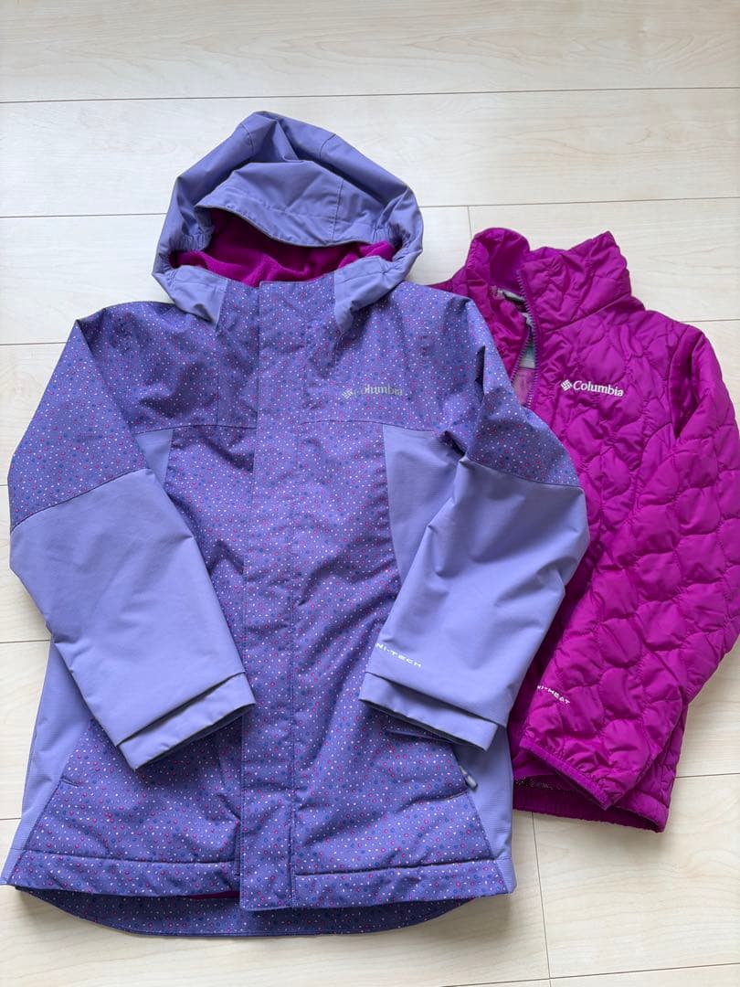 お値下げColumbia 130 スキーウェア