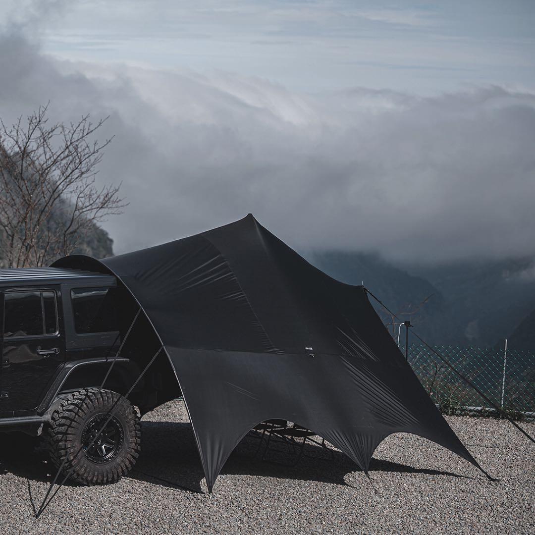 新品未使用　HELLOS へロス　Butterfly-TN(TAN) タープ