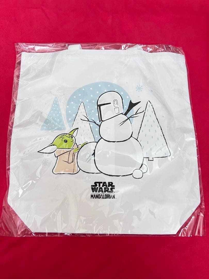 マンダロリアンとグローグー　缶バッジとトートバッグ