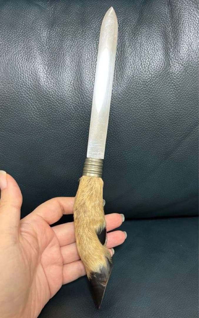 rostfrei ペーパーナイフ　鹿蹄ハンドル　鹿のヒヅメ　ロストフライ　レア