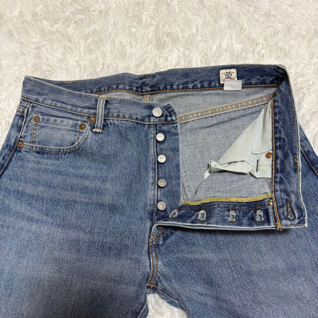 Levi’s 501 ホワイトオーク W36 ビッグサイズ ライトブルー