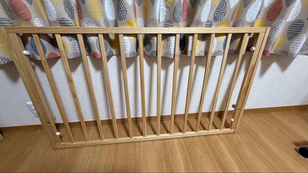 yamatoya トール　Wオープンベビーベッド　ナチュラル