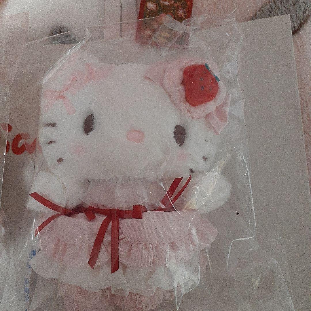 いちごホイップ　マスコットセット　 マイメロ　キティ　クロミ　シナモン