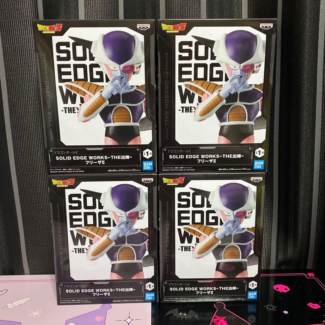 ドラゴンボールZ SOLID EDGE WORKS THE出陣　フリーザ　4個