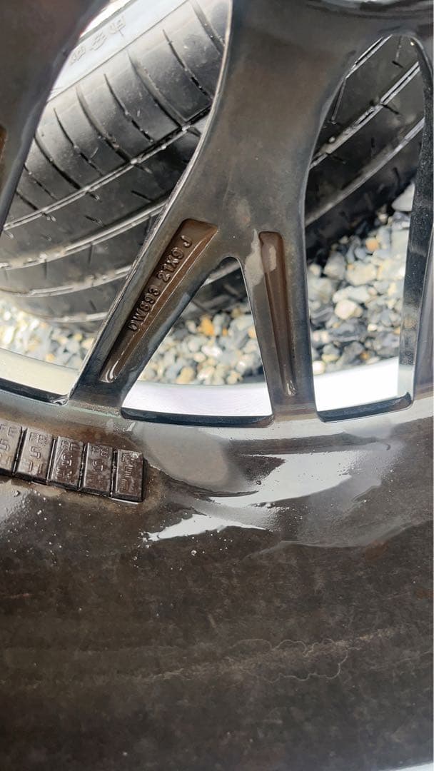 21インチ 9j 5穴　114.3 30アルファード　ヴェルファイアなど