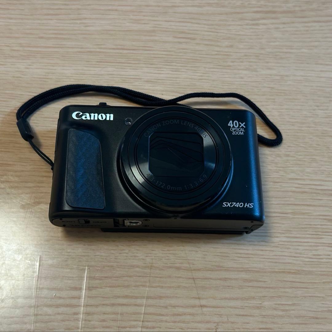 CanonコンパクトデジタルカメラPowerShot SX740 HSブラック