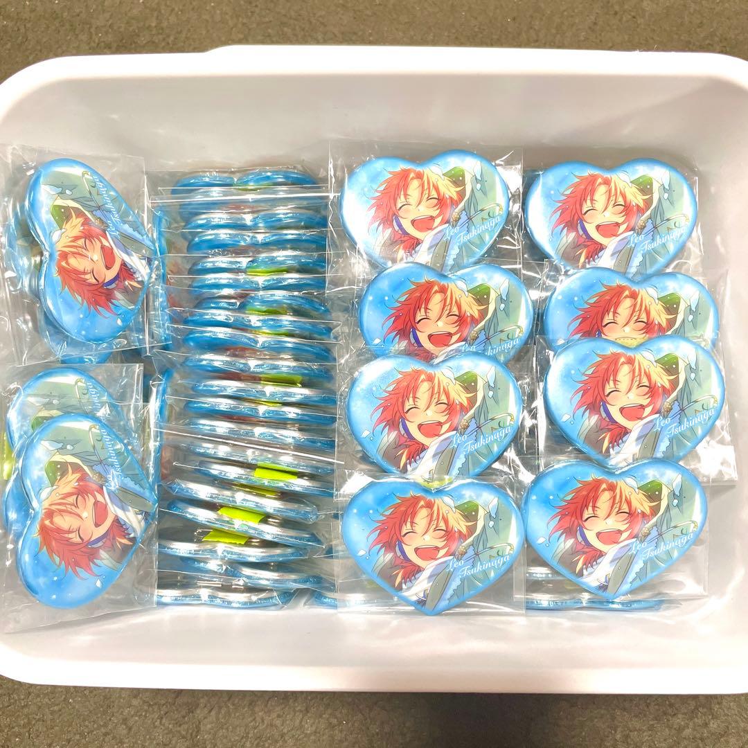 月永レオ 缶バッジ ハート 78個