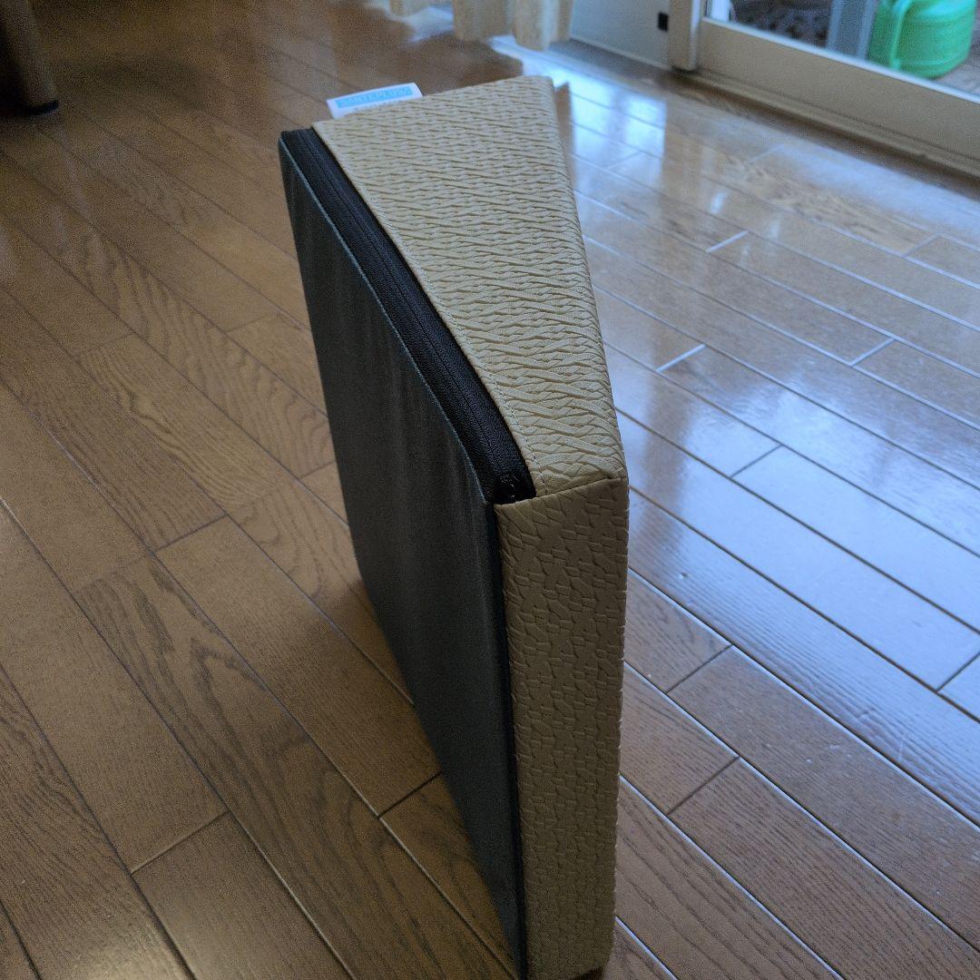 SANTEPLUS 三角形クッション ベージュ