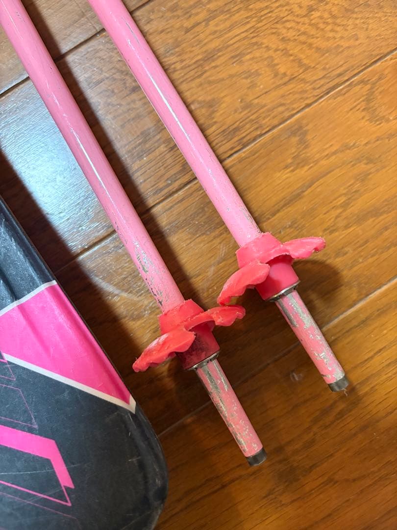 Nishizawa ピンク スキー板 セット