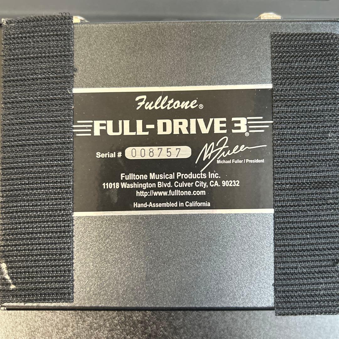 k*o様 Fulltone FULL DRIVE3
