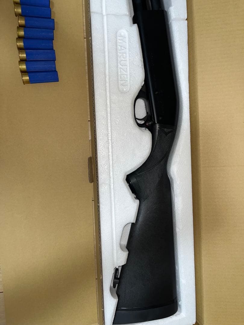 マルゼンM870ブラック　ライブカート式ガスガン