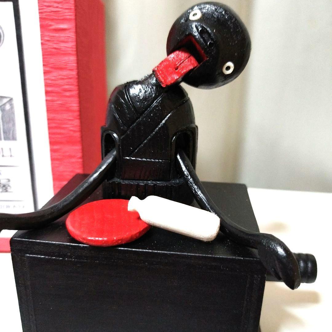 〘新品未使用〙神戸カラクリ人形木製 ユニークデザイン（酔っ払い）