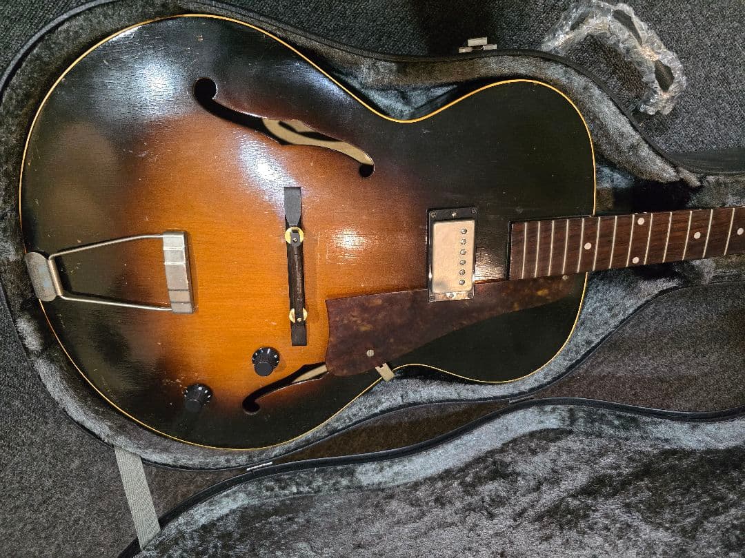 Gibson L-48 Sunburst　ピックアップ ヴィンテージ フルアコ