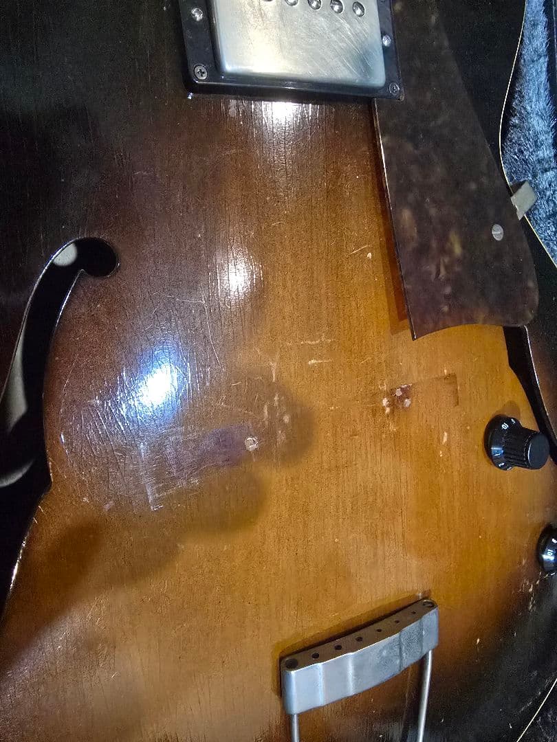 Gibson L-48 Sunburst　ピックアップ ヴィンテージ フルアコ