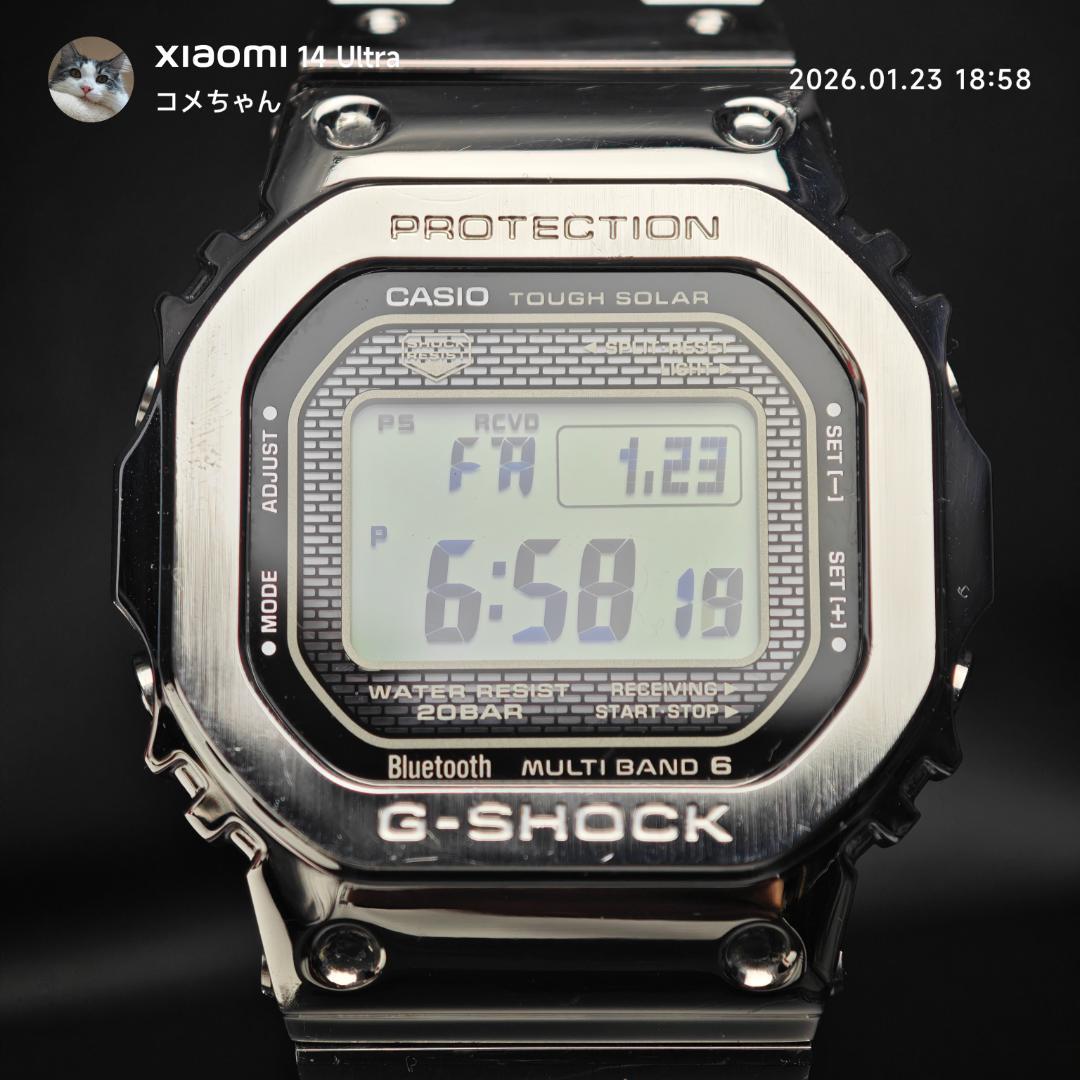カシオ G-SHOCK　GMW-B5000D-1JF