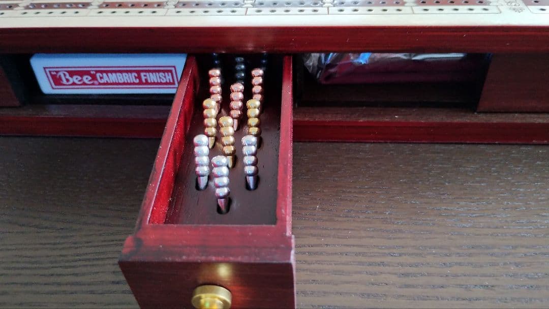 開封済未使用!クリベッジボード House of Cribbage社製