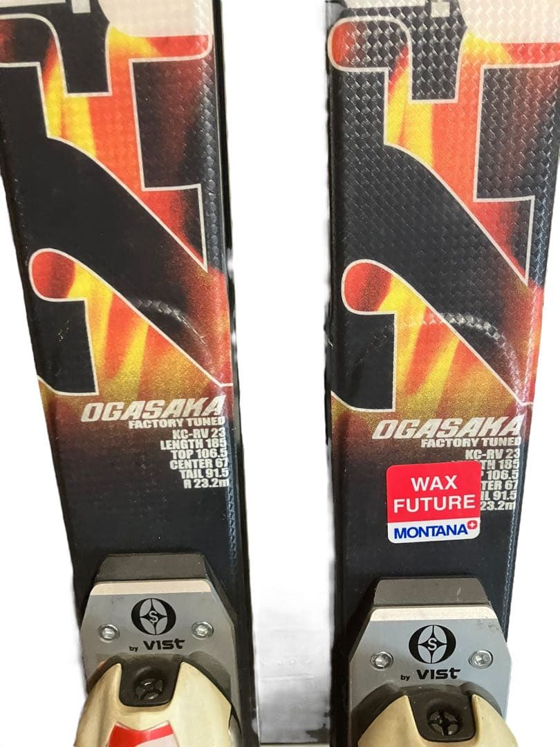 OGASAKA KC-RV23 マーカーComp 12スキー板185cm 保証付