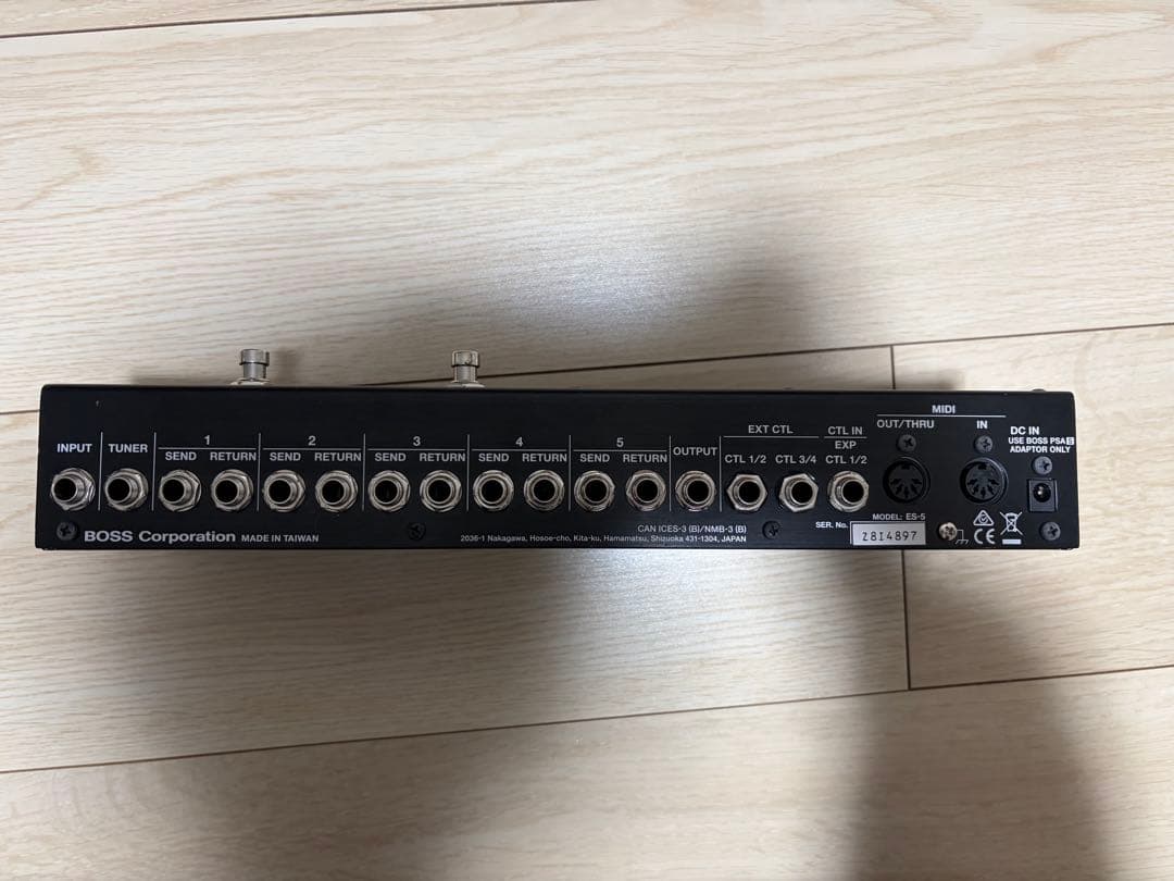 BOSS ES-5 エフェクトスイッチャー