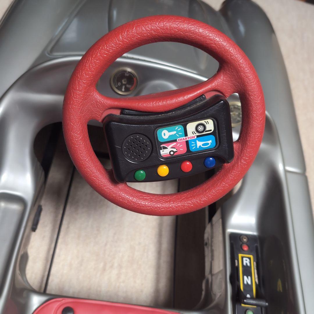 メルセデス 乗用玩具 シルバー