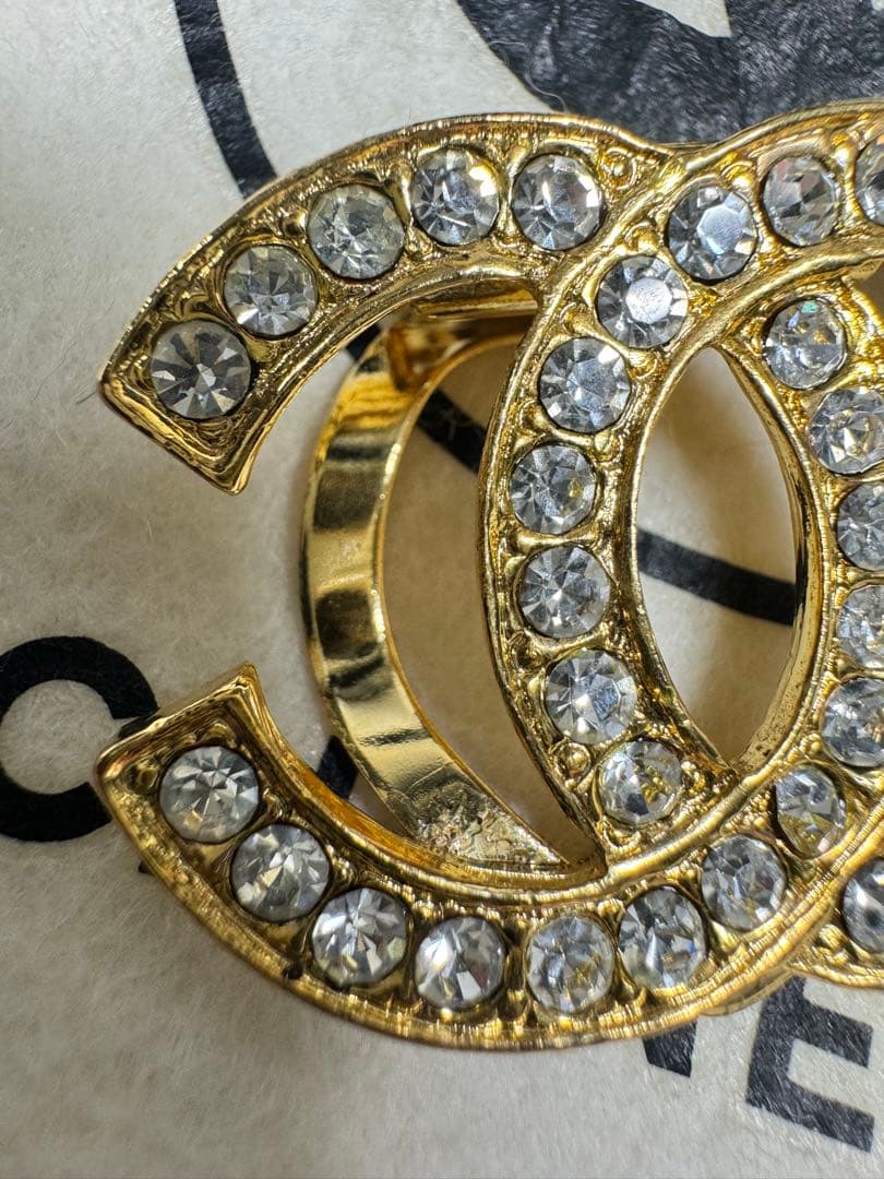 CHANEL シャネル スカーフリング スカーフ留め ゴールド