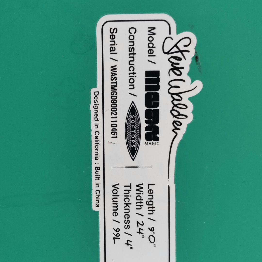 サーフィン・ボディボード WALDEN MEGA MAGIC 9ft SOFT TOP