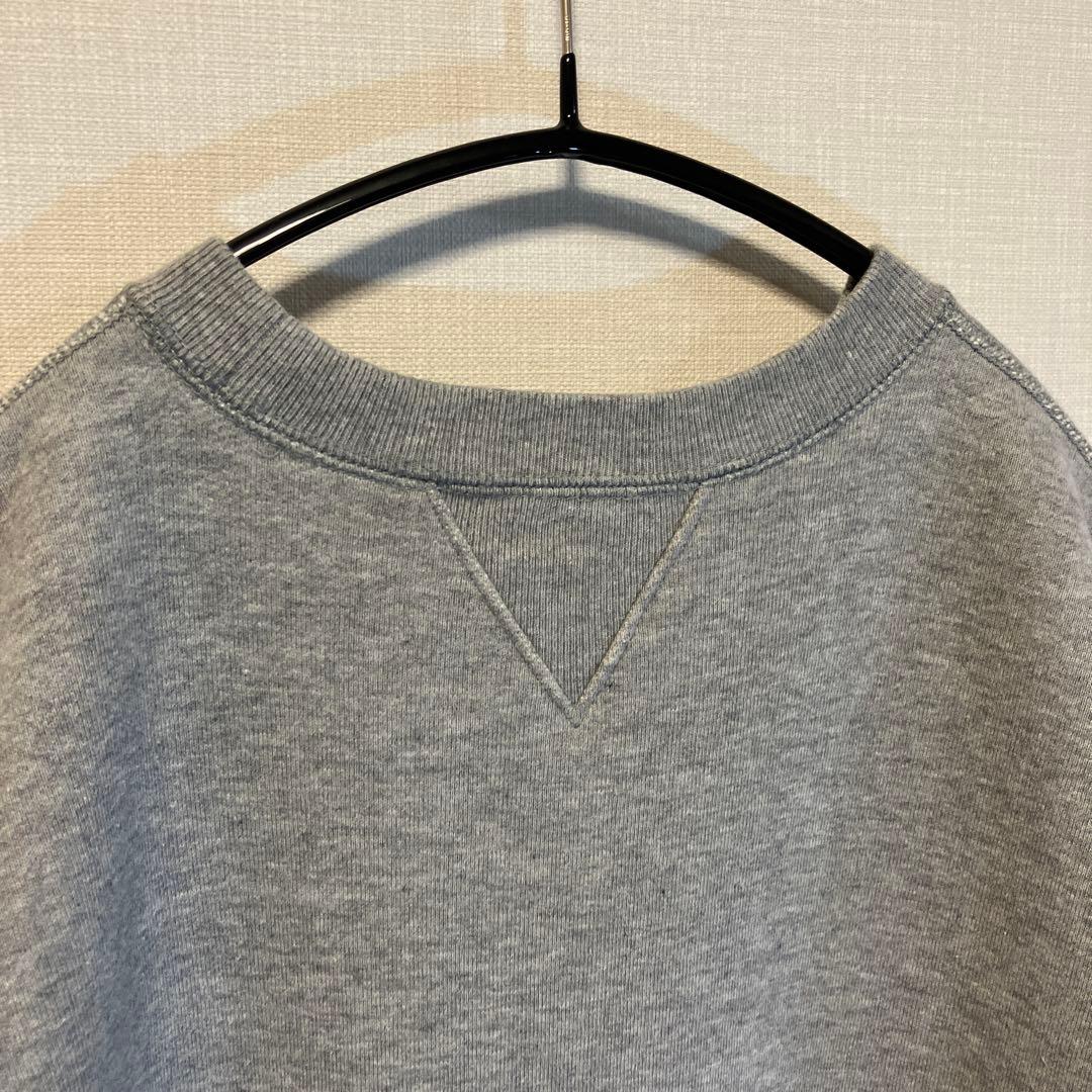 ループウィラー　スウェット　25周年　クルーネック　グレー　サイズL