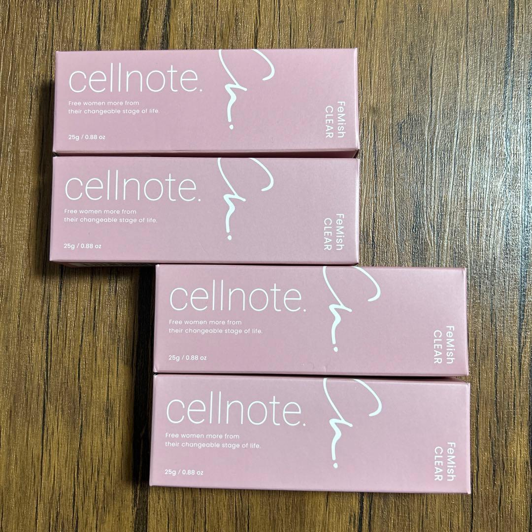 cellnote ファインリフレッシュクリア 25g×4個