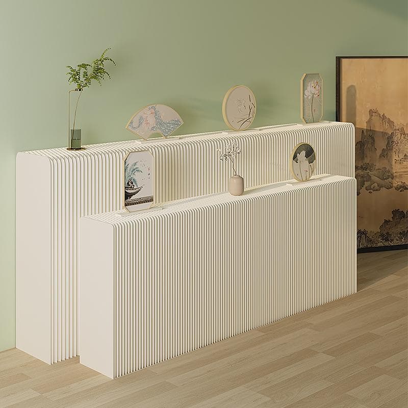 ディスプレイラック展示台セット陳列台 組立不要 折りたたみ長さ2-3ｍ幅52㎝