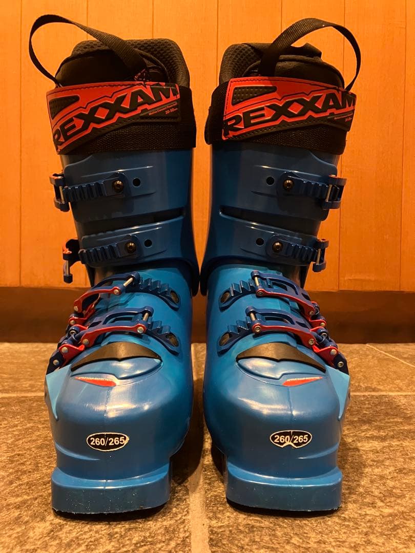 REXXAM R-EVO 110S 26.026.5 レグザム　スキーブーツ　青