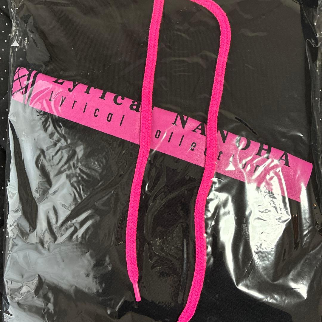 魔法少女リリカルなのは パーカー XL ブラック　未開封品